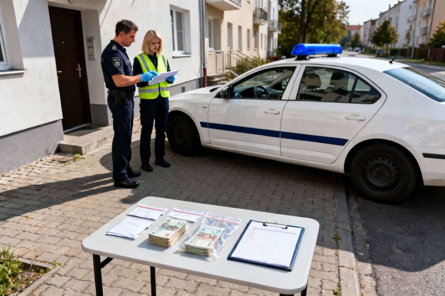 Oszustwo na fałszywego policjanta w Katowicach — odzyskano 100 tys. zł