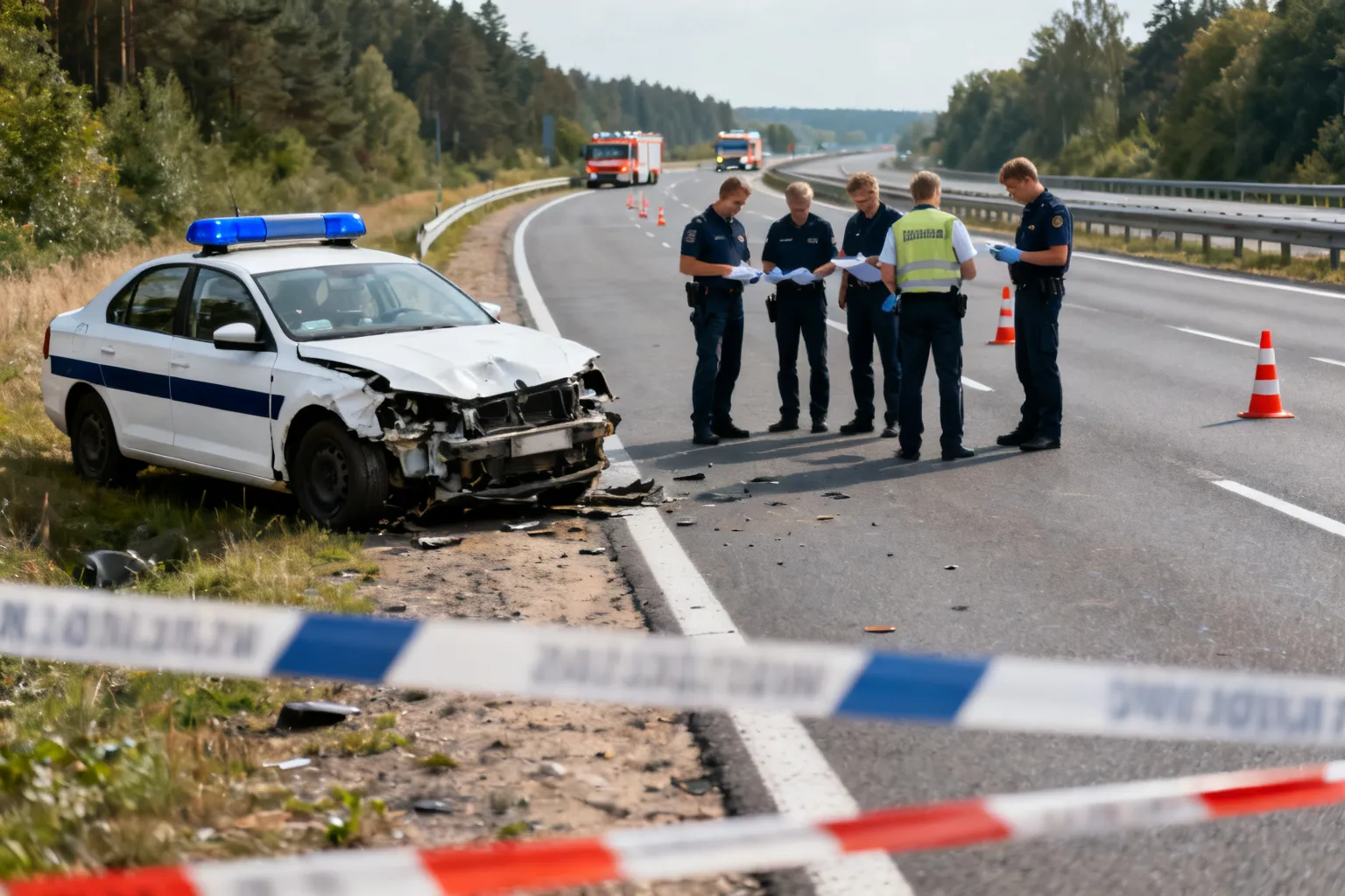 Śmiertelny wypadek na autostradzie A4 w Katowicach. Policja prosi o świadków