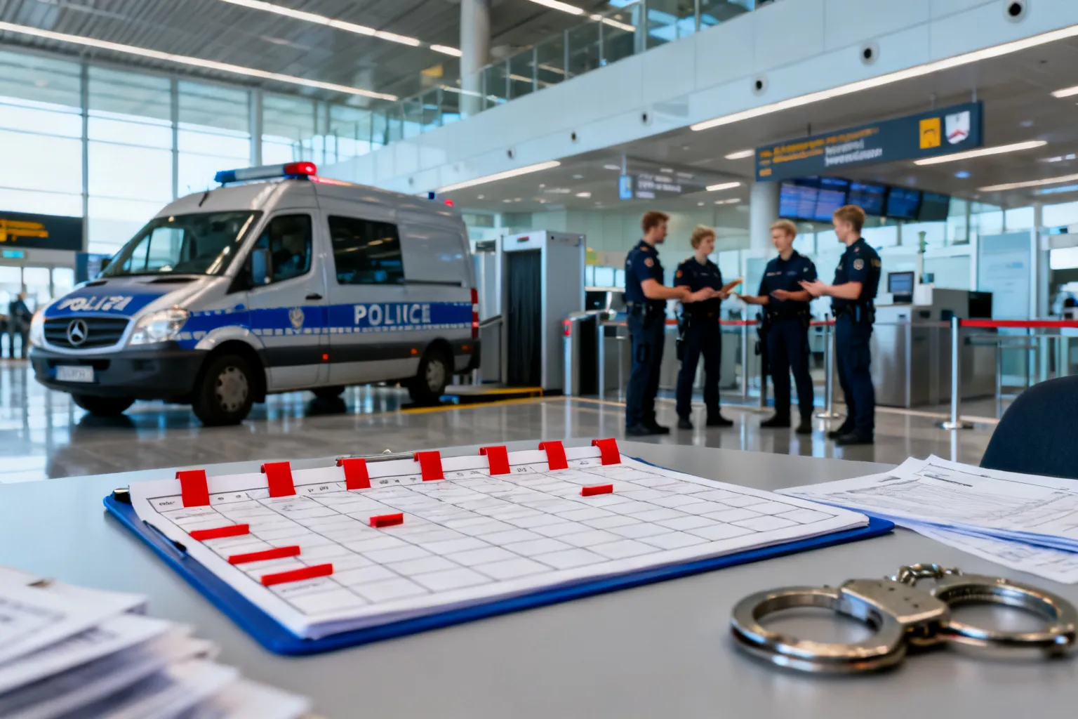 Czerwona nota Interpol — 41 osób powiązanych z Polską, zatrzymania w Śląskiem i na Lotnisku Chopina