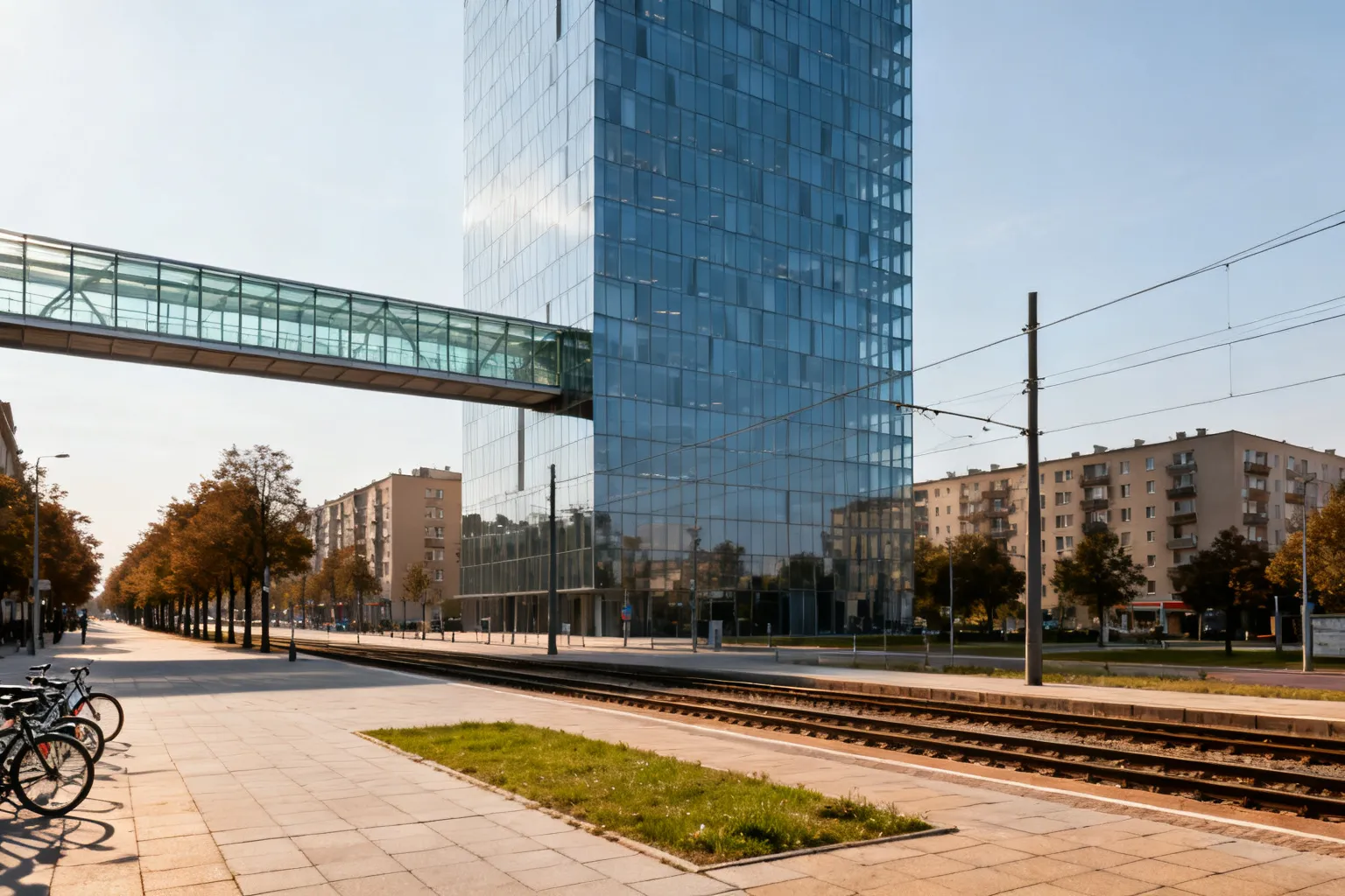 wieżowiec O27 Opolska Katowice — 29 pięter z przeszklonym Sky Walk