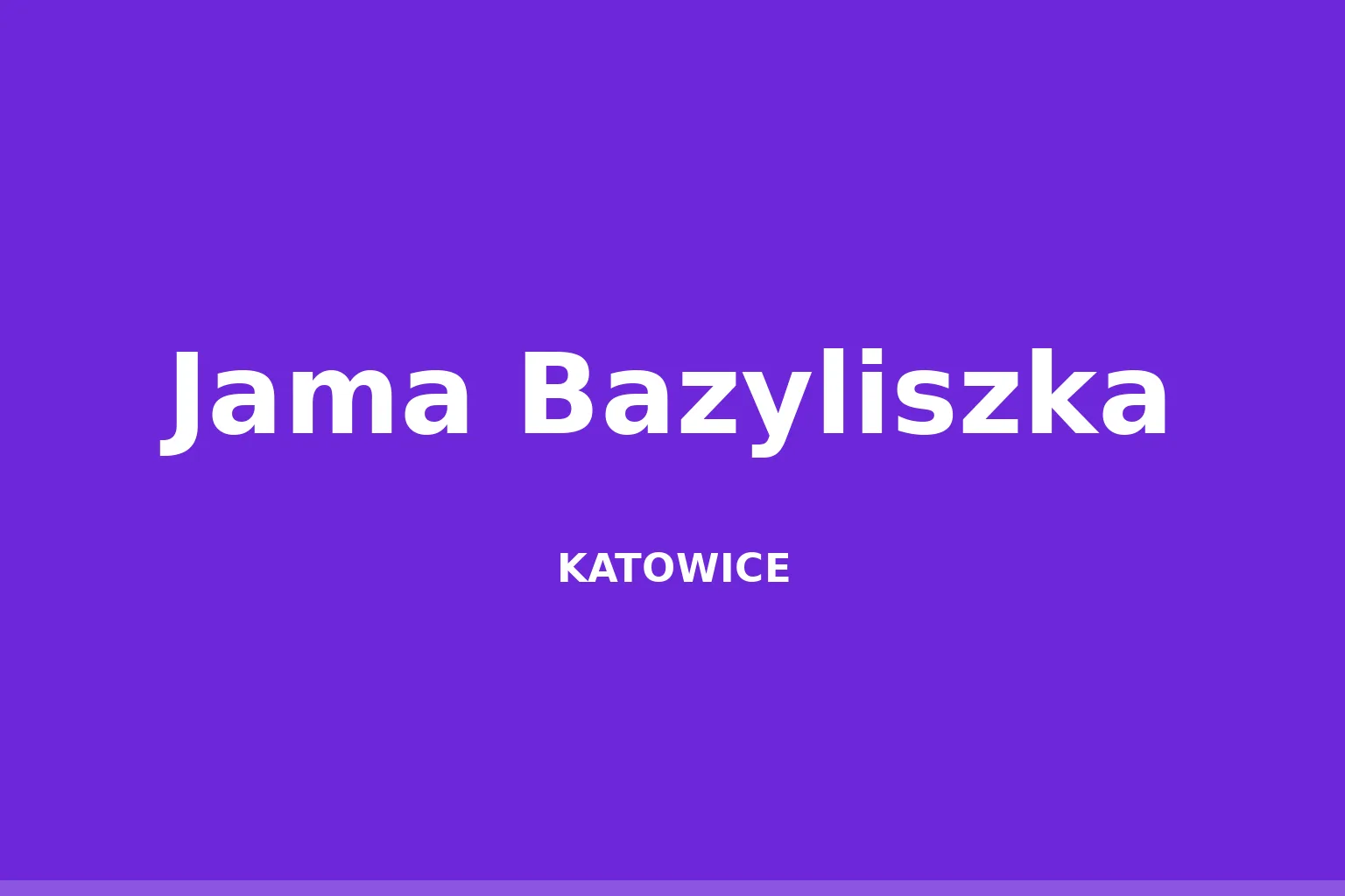 Jama Bazyliszka