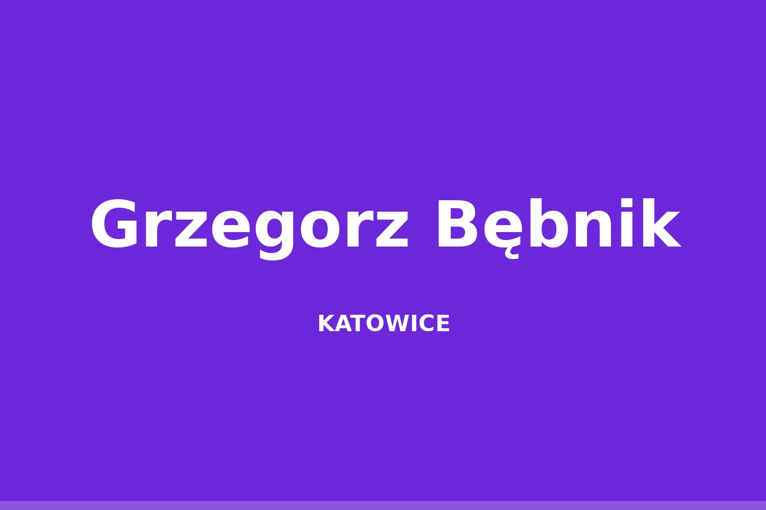 Grzegorz Bębnik