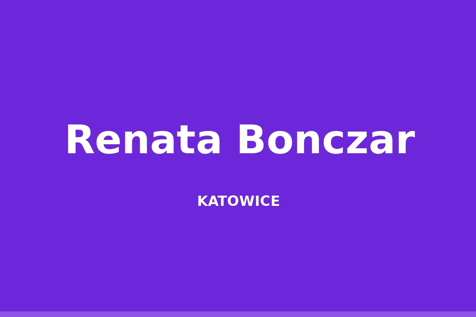 Renata Bonczar