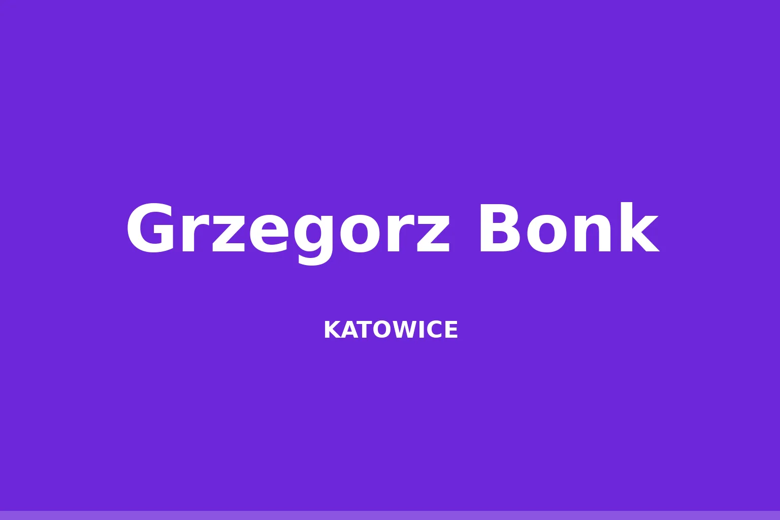 Grzegorz Bonk