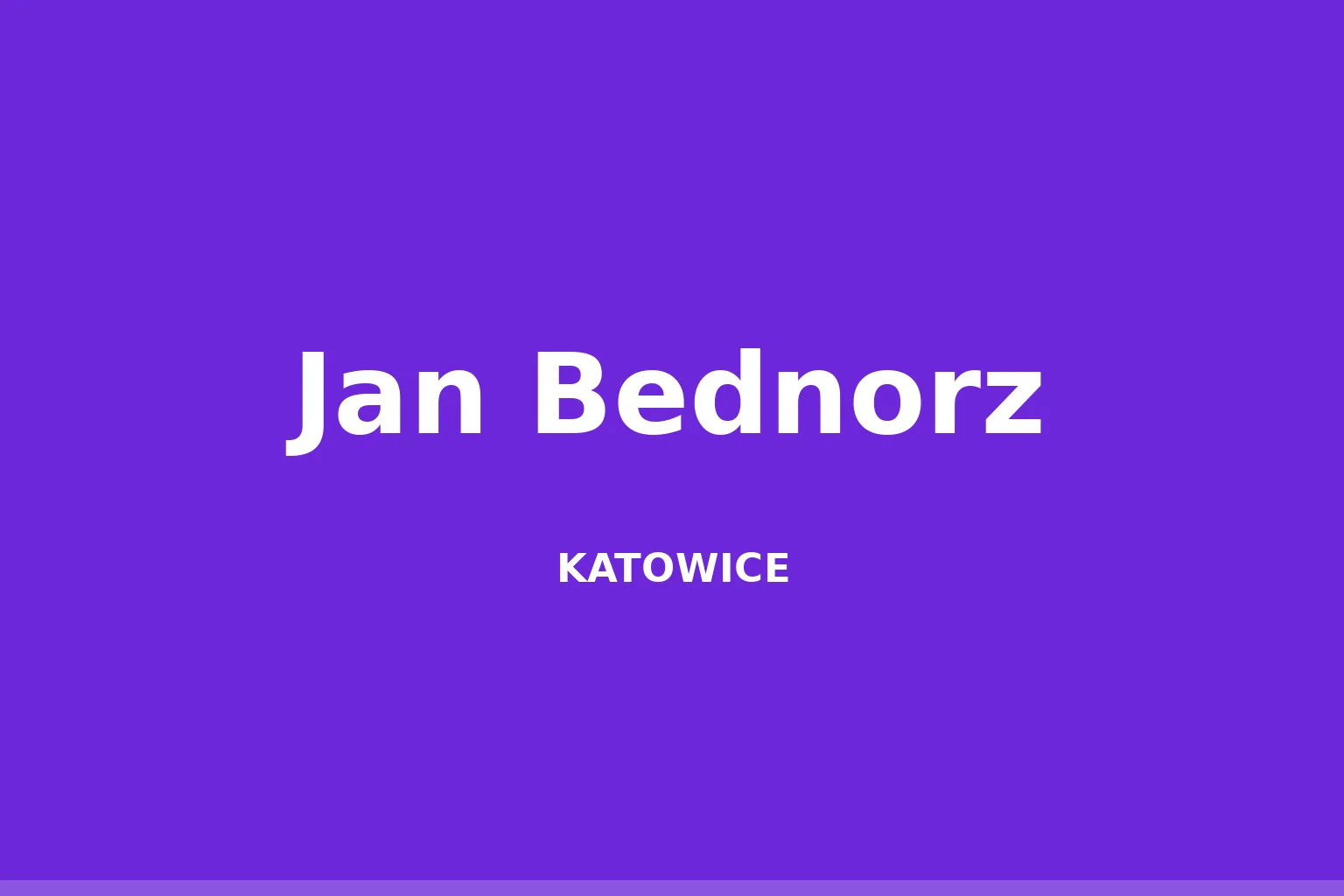 Jan Bednorz