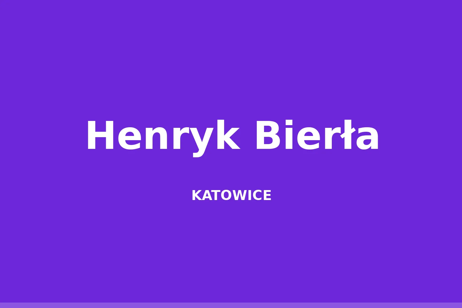 Henryk Bierła