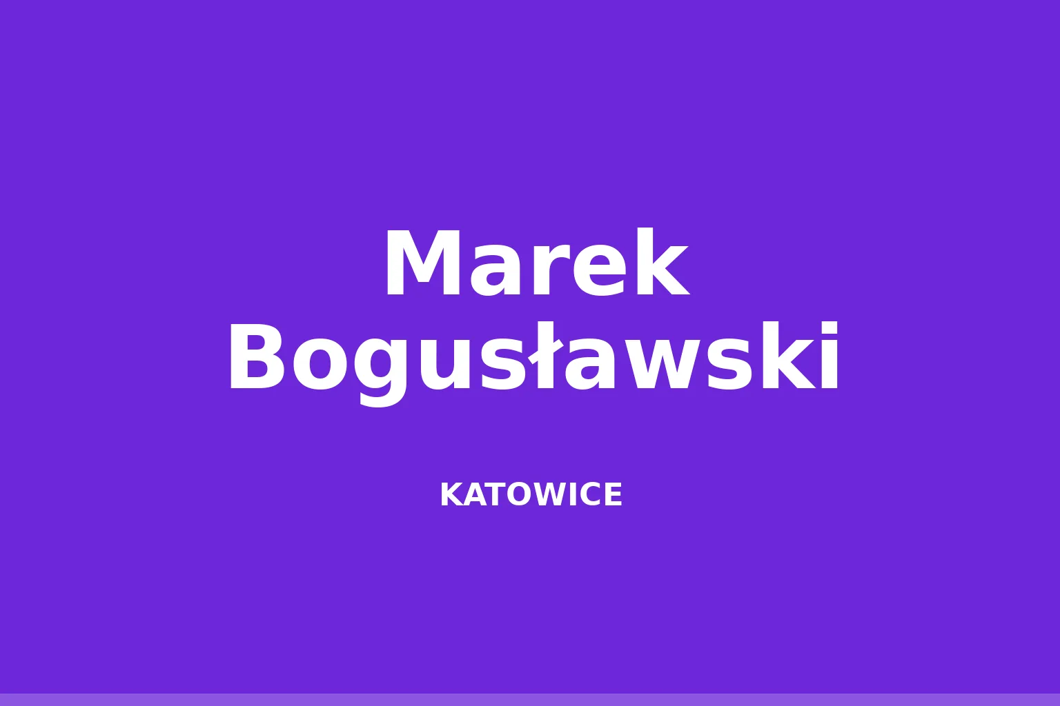 Marek Bogusławski